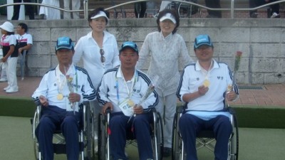 제29회 전국장애인체전 - 이성중 이종복 안철희 남자삼복 B4 금메달 획득!